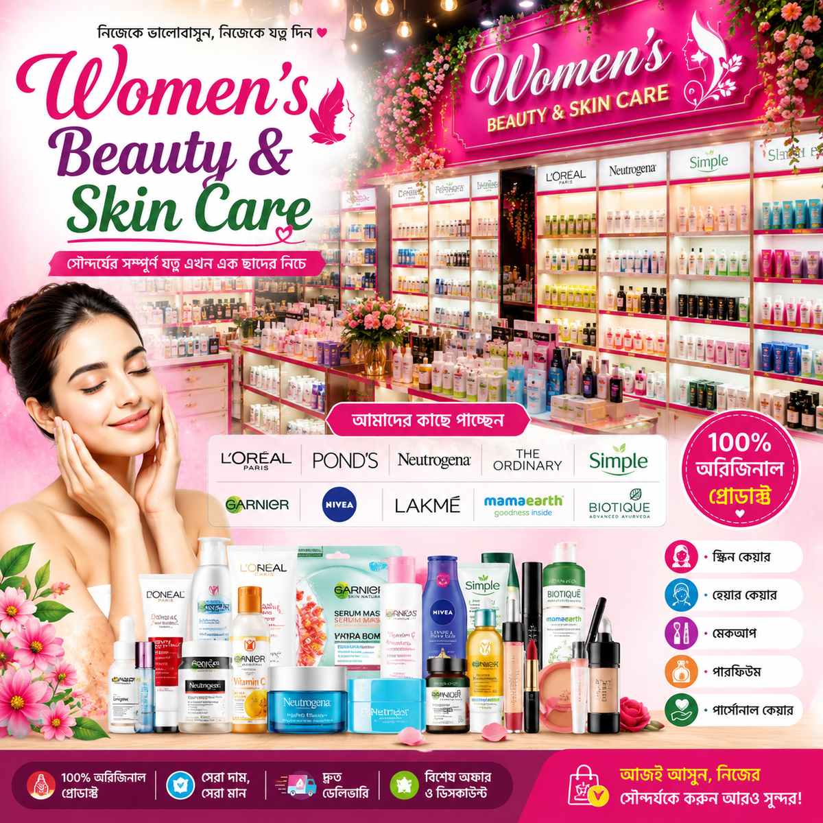 Women's Beauty & Skin Care